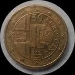 50 centimes euro * pièce relativement rare., Autriche, Enlèvement ou Envoi, 50 centimes