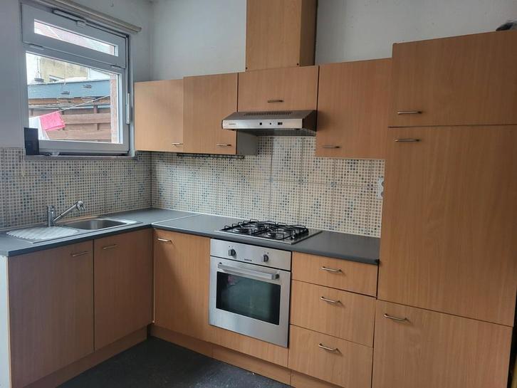 Volledig keuken met toestellen, Huis en Inrichting, Keuken | Complete keukens, Gebruikt, Ophalen