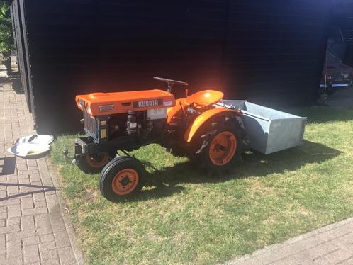 Kubota mini tractor met nieuwe transportbak, Zakelijke goederen, Landbouw | Tractoren, Overige merken, tot 80 Pk, Gebruikt, Ophalen