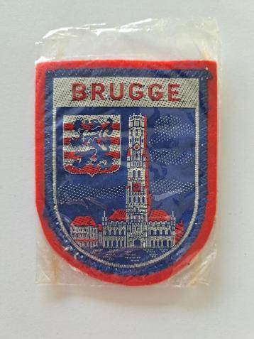 Vintage Ecusson / Patch - Brugge beschikbaar voor biedingen