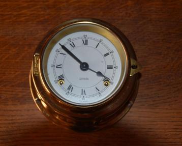 Horloge de navire mécanique vintage en laiton N.O.S. « Huger, Enlèvement ou Envoi
