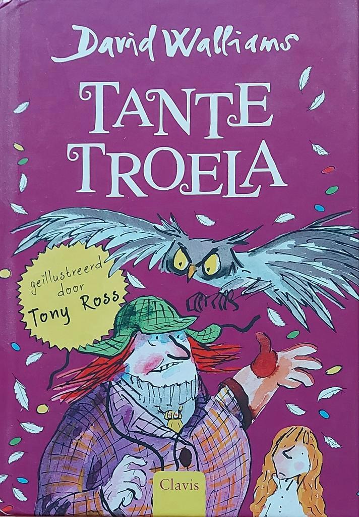 David Walliams - Tante Troela, Boeken, Kinderboeken | Jeugd | 10 tot 12 jaar, Zo goed als nieuw, Ophalen