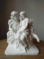 Design Toscano Statue de Pan consolant Psyché ( NEUVE ), Antiquités & Art, Enlèvement ou Envoi