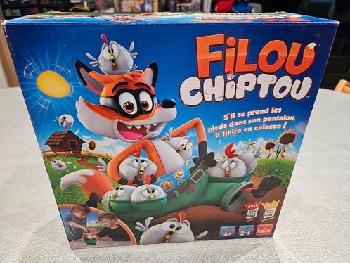 Filou Chiptou bordspel voor kinderen in zeer goede staat, Hobby en Vrije tijd, Gezelschapsspellen | Overige, Drie of vier spelers