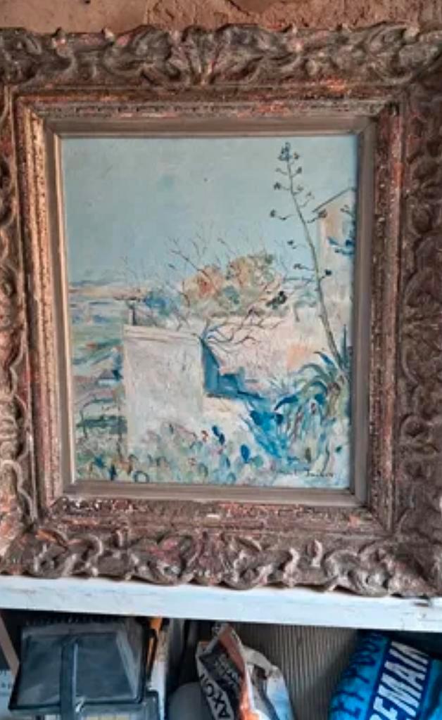 ALLAUCH schilderij gesigneerd Marcel Jallot, Antiek en Kunst, Kunst | Schilderijen | Klassiek, Ophalen