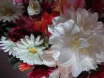 Glazen vazen met kunstbloemen of glazen bolletjes, Ophalen, Overige kleuren, Minder dan 50 cm, Glas