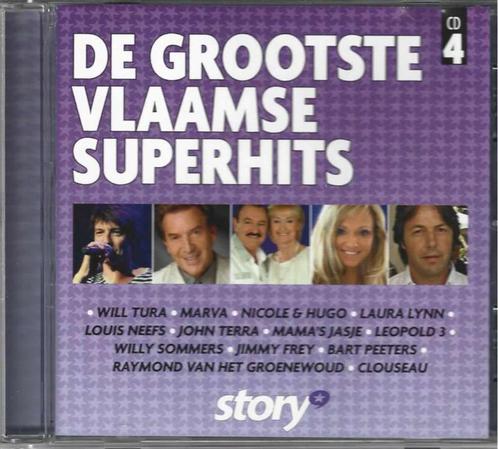 CD De Grootste Vlaamse Superhits CD 4, Cd's en Dvd's, Cd's | Nederlandstalig, Zo goed als nieuw, Pop, Ophalen of Verzenden