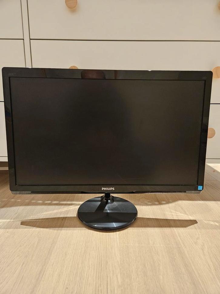 Écran PC Philips 24 pouces, TV, Hi-fi & Vidéo, Télévisions, Utilisé, LED, Philips, Enlèvement