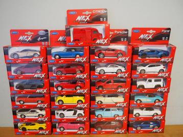 Welly Nex 1:34 auto varia beschikbaar voor biedingen