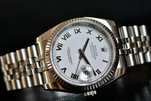 Rolex Datejust 36, Bijoux, Sacs & Beauté, Montres | Hommes, Comme neuf, Montre-bracelet, Rolex, Acier, Acier