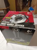 Logitech-joystick met draaigreep, Computers en Software, Ophalen of Verzenden, Zo goed als nieuw