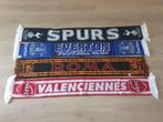 Supporters sjaal Tottenham -Everton -As Roma - Valenciennes, Verzamelen, Ophalen of Verzenden, Nieuw