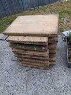 14 dalles de 60/44/4cm, Tuin en Terras, Tegels en Klinkers, Ophalen, Zo goed als nieuw