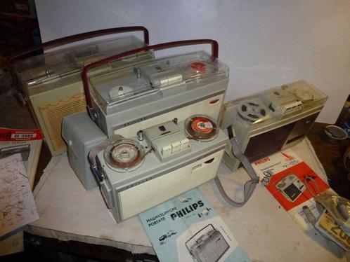 enregistreurs compact PHILIPS EL35...., Audio, Tv en Foto, Bandrecorder, Bandrecorder, Ophalen of Verzenden