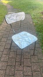 5 chaises en formica, Enlèvement, Utilisé