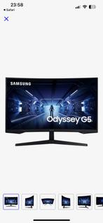 Samsung Odyssey G5 bijna gelijk nieuw, Computers en Software, Monitoren, 101 t/m 150 Hz, Zo goed als nieuw, DisplayPort, Quad HD (2K)