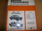 revue technique fiat 124 berline de 1966-1971, Livres, Autos | Livres, Autres marques, Utilisé, Enlèvement ou Envoi, RTA