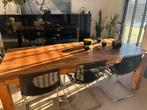 Eettafel teakhout 220cm x 100cm, Ophalen, 100 tot 150 cm, Teakhout, 200 cm of meer
