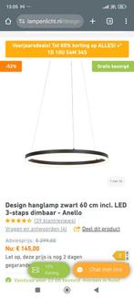 Design hanglampen (1X 60cm + 1X 40 CM), Maison & Meubles, Enlèvement