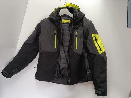 Macna motorjas textiel - maat 2xl - hoge zichtbaarheid, Motoren, Kleding | Motorkleding, Jas | textiel, Heren, Tweedehands, Ophalen