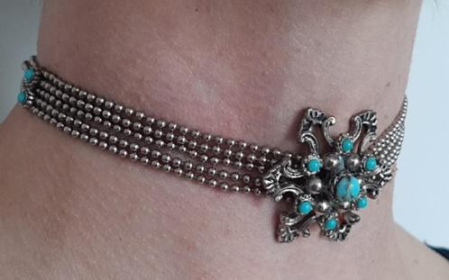 Vintage Oostenrijks Collier, rond 1950 (50€ incl.verzending), Handtassen en Accessoires, Antieke sieraden, Ketting, Verzenden