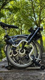 Brompton MR6 zwart 6 versnellingen In perfecte staat, Ophalen, Brompton, 14 tot 16 inch, Versnellingen