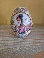Prachtige decoratief porseleinen chinees ei, Ophalen of Verzenden