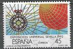 Espagne 1988 - Yvert 2554 - Expo '92 à Séville (ST), Envoi, Affranchi