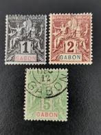 Gabon Franse kolonie 1904, Ophalen of Verzenden, Overige landen, Gestempeld