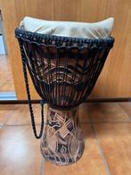 Houten Djembé uit Afrika, Muziek en Instrumenten, Ophalen, Gebruikt