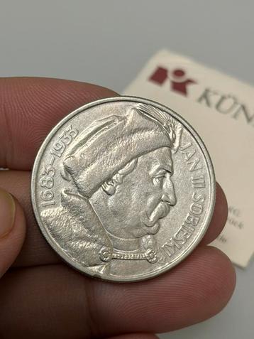 10 ZLOTYCH Zloty 1933 jan III sobieski Polen Zilver 22,09 G beschikbaar voor biedingen