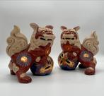 Paar keramische Fô/Shisa-honden, Ophalen of Verzenden, Zo goed als nieuw
