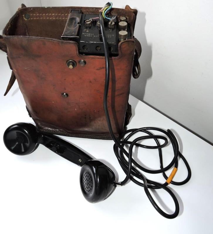 daté 1943 US TELEPHONE CAMPAGNE ORIGINAL SECONDE GUERRE, Collections, Objets militaires | Seconde Guerre mondiale, Autres, Enlèvement ou Envoi