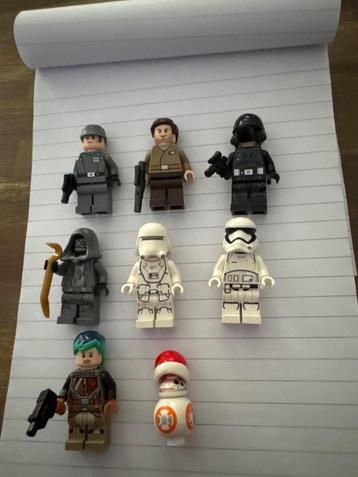 Lego StarWars minifiguren  beschikbaar voor biedingen