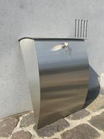 Brievenbus inox, Tuin en Terras, Brievenbussen, Ophalen, Gebruikt, Inox