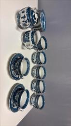 Blauw wit set tasjes en toeb, Ophalen