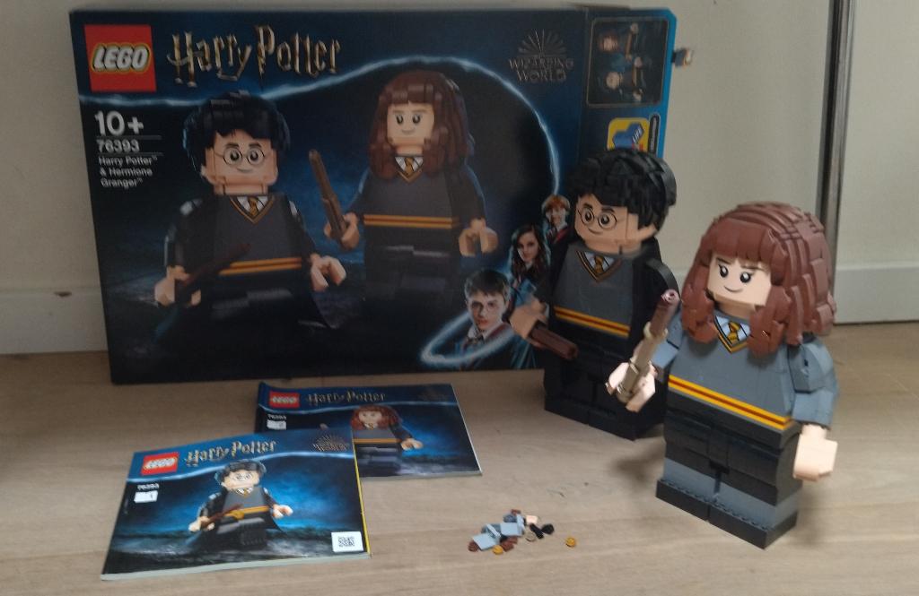 LEGO Harry Potter 76393 Hermelien & Harry compleet met doos, Ophalen, Gebruikt, Lego, Harry Potter