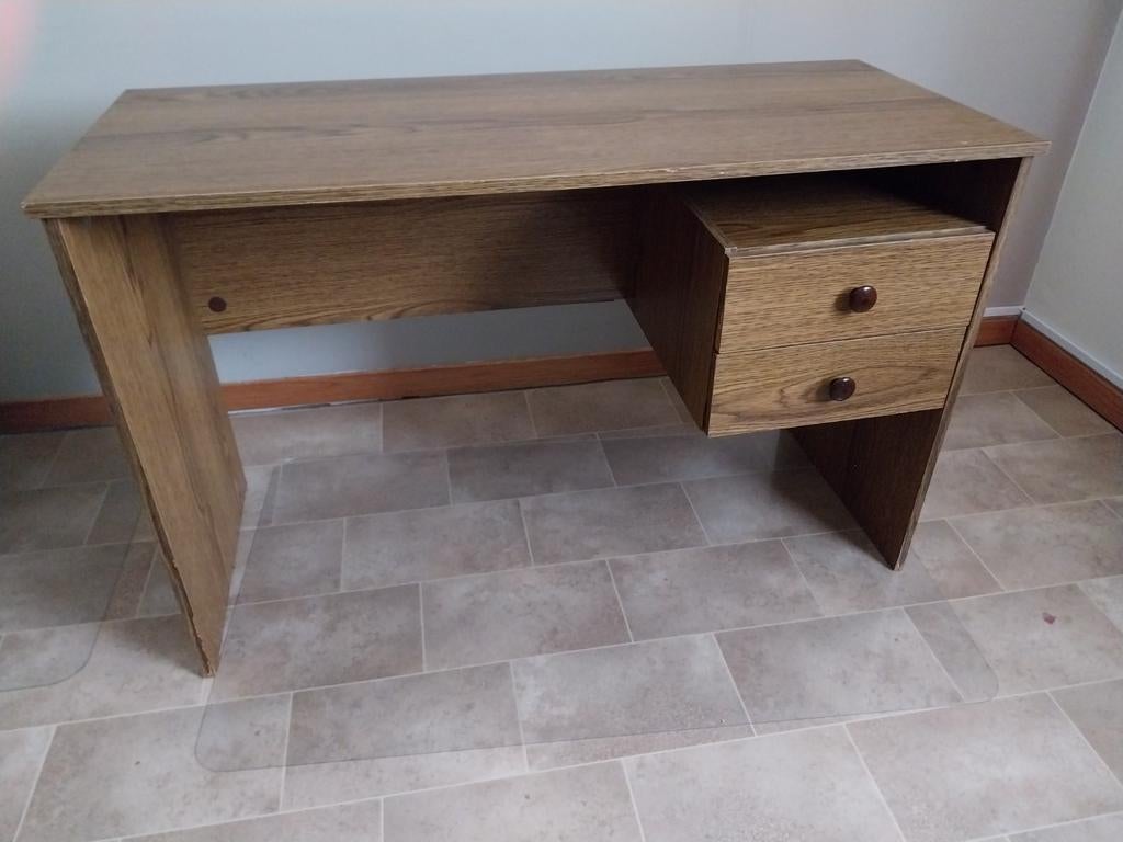 Kinder/tiener bureau met 2 lades, Ophalen