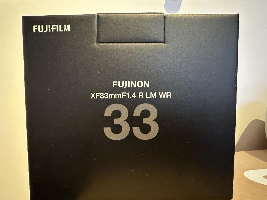 Fujinon XF33mmF1.4 R LM WR, Ophalen of Verzenden, Nieuw