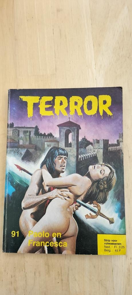 Strip volwassenen, Ophalen of Verzenden