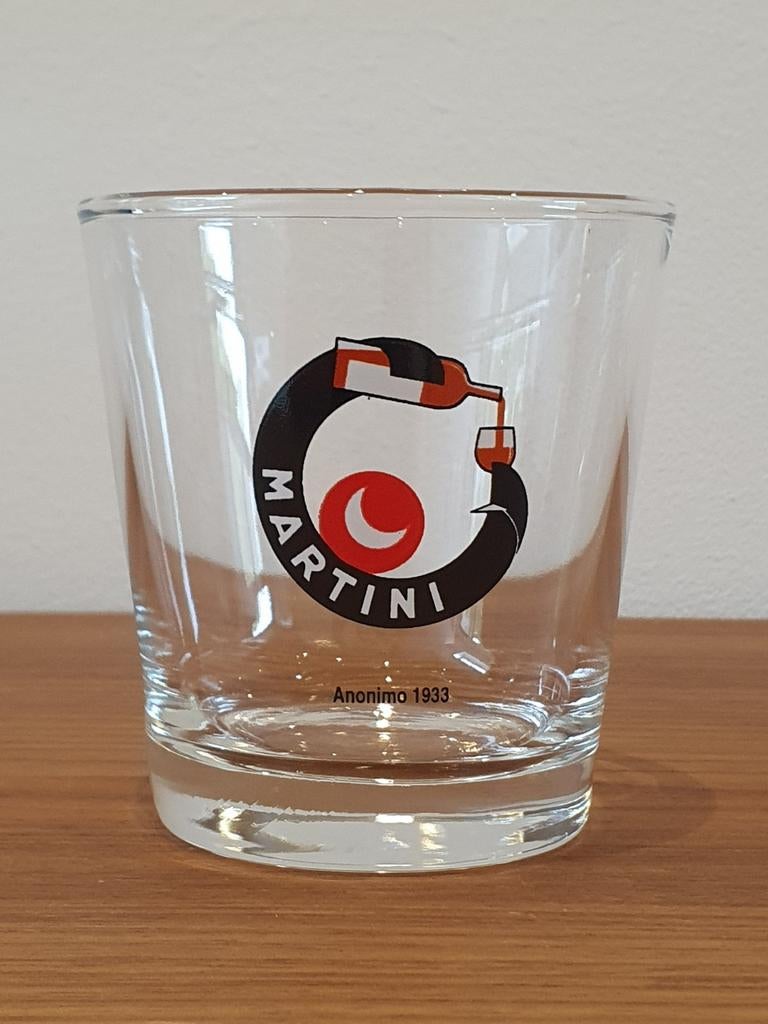 Martini glas "anonimo 1933", Ophalen of Verzenden