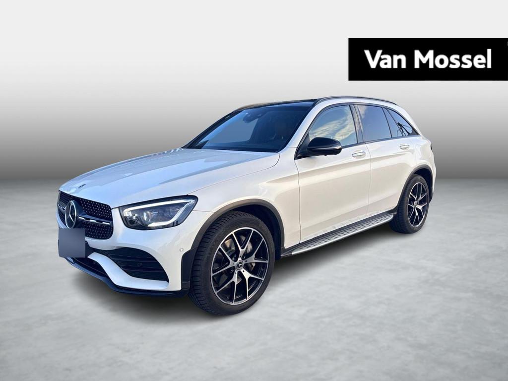 Mercedes-Benz GLC 300 d 4M AMG LINE + LEDER + PANO + BURMEST, Auto's, Mercedes-Benz, Bedrijf, Te koop, GLC, 360° camera, 4x4, Airconditioning