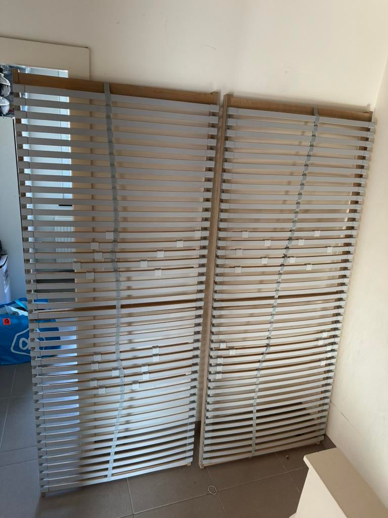 2x lattenbodem 80x200cm, Ophalen, Zo goed als nieuw, Matras