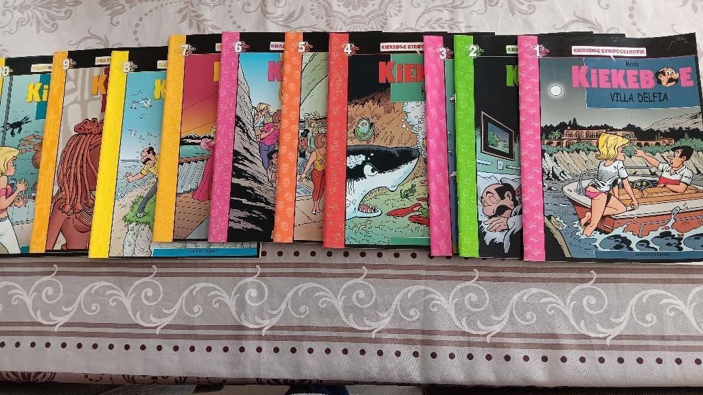 kiekeboe collectie het laatste nieuws van 1 tem 10, Complete serie of reeks, Ophalen, Zo goed als nieuw, Merho