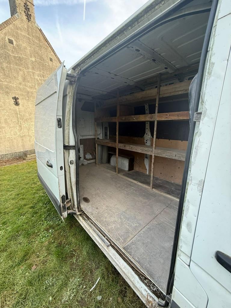 Renault Master, Auto's, Bestelwagens en Lichte vracht, Particulier, Renault, Diesel, Euro 6, 4 deurs, Handgeschakeld, Wit, Zwart