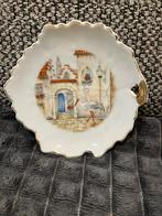 Vintage bordje aankondiging geboorte baby ooievaar, Ophalen of Verzenden