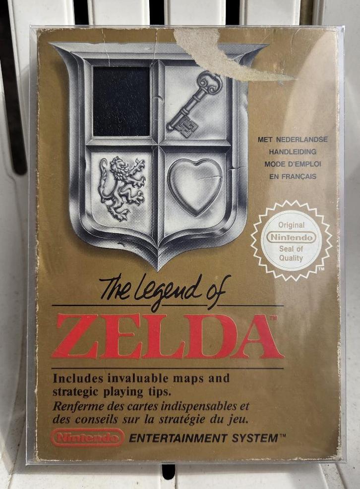 Zelda 1 The Legend BOITE UNIQUEMENT, Games en Spelcomputers, Games | Nintendo NES, Gebruikt, Ophalen