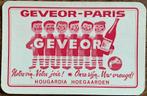 Speelkaart GEVEOR WIJN/HOEGAARDEN, Ophalen of Verzenden, Zo goed als nieuw, Speelkaart(en)