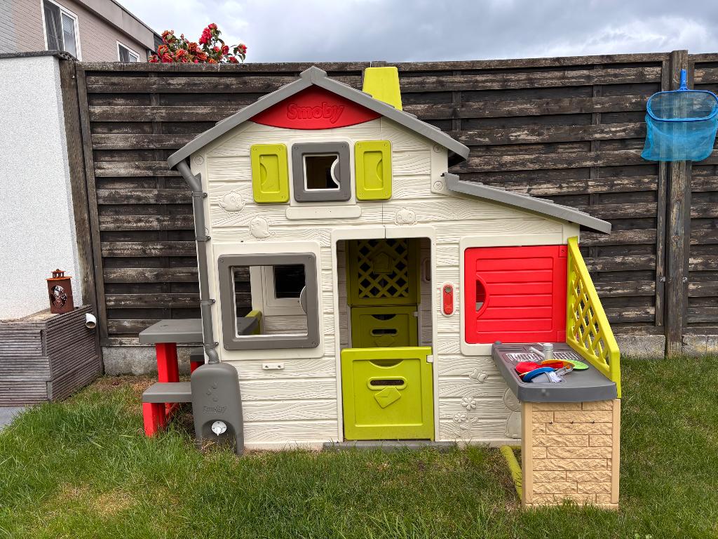 Speelhuis Smoby, Ophalen, Zo goed als nieuw, Kunststof
