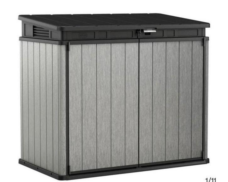 Keter opbergbox, Jardin & Terrasse, Stockage & Armoires de jardin, Comme neuf, Synthétique, Enlèvement